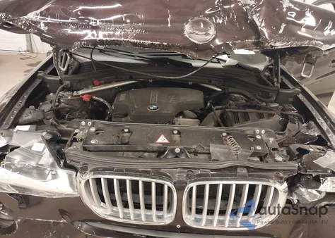 2016 BMW X3 xDrive28I из США, поврежденный, VIN 5UXWX9C54G0D68226